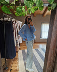 BLUSA SCOLLO PROFONDO