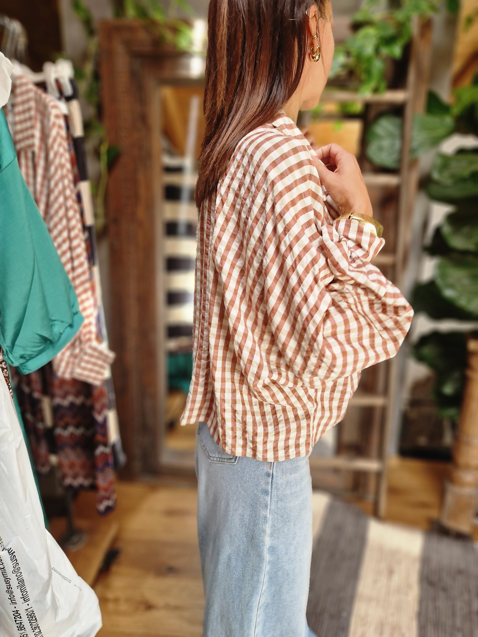 CAMICIA CHECK NODO