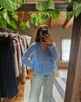 BLUSA SCOLLO PROFONDO