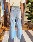 JEANS WIDE-LEG A VITA ALTA