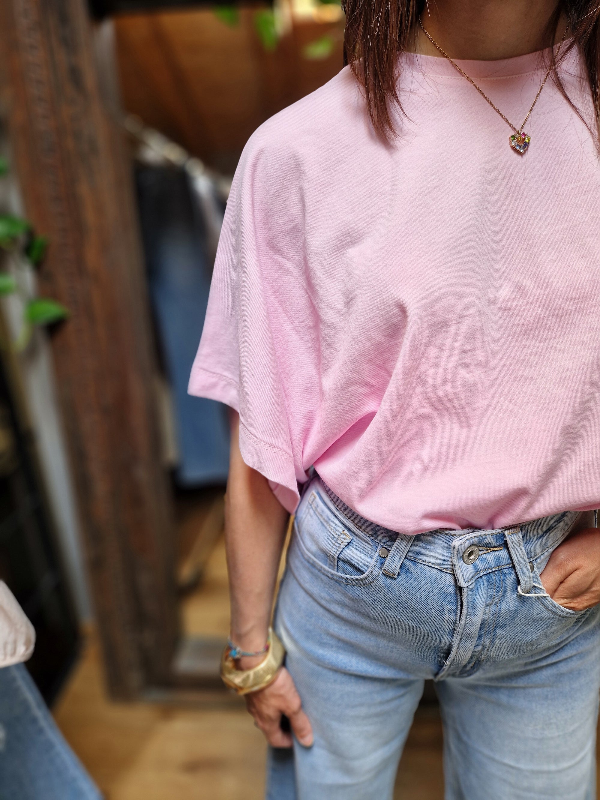 T-SHIRT MANICHE LARGHE