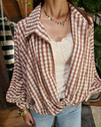 CAMICIA CHECK NODO
