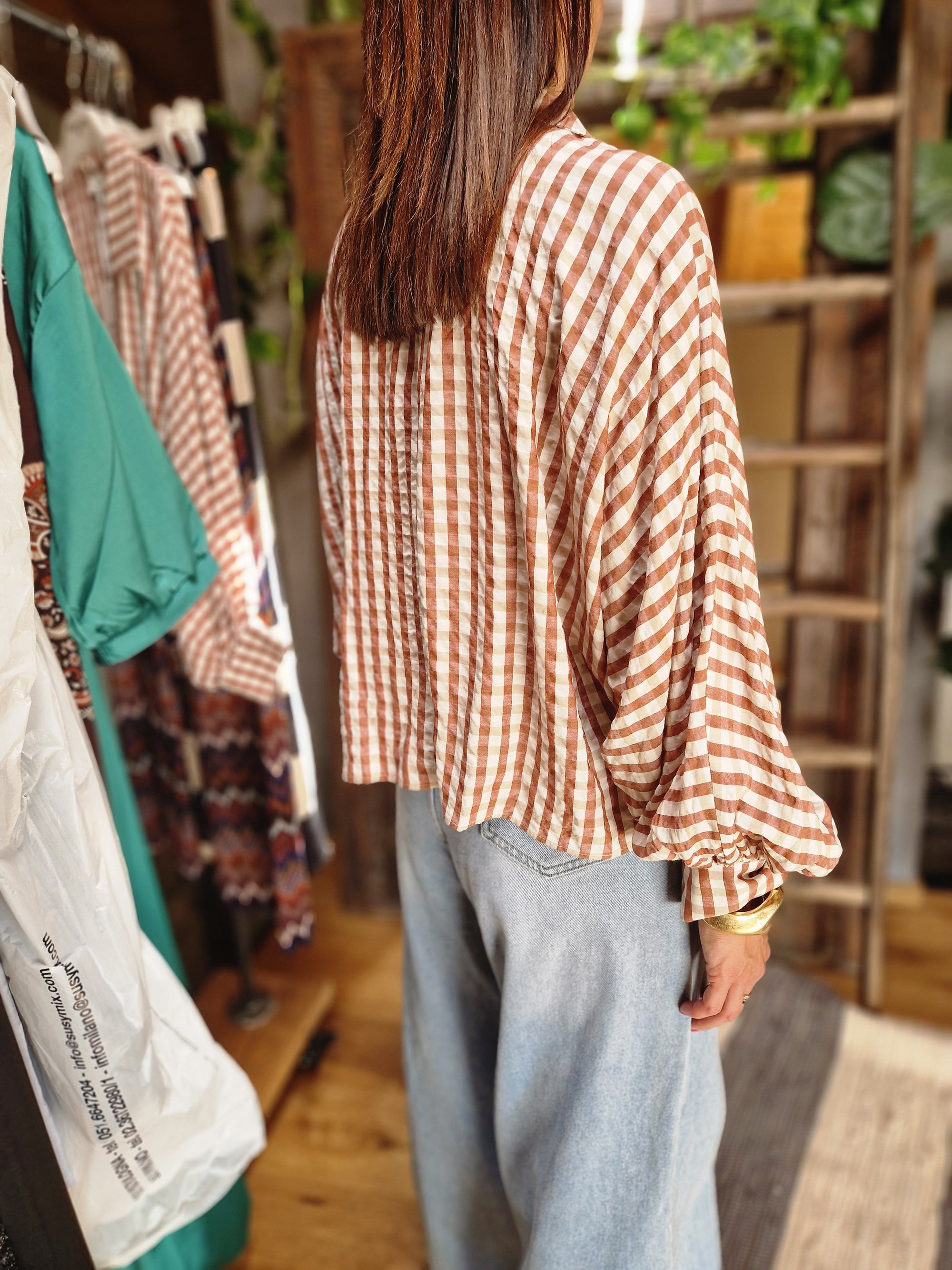 CAMICIA CHECK NODO